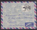 Sur Enveloppe PAR AVION CAD (faible) A.E.F. Sur Affranchissement 10f00 A.E.F. Seul - Storia Postale