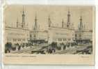 CARTE STEREOSCOPIQUE-exposition De 1900-façade Des Invalides-coin Haut Gauche Plié - Cartoline Stereoscopiche