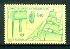 SAINT-PIERRE-ET-MIQUELON,   1991, N° 535** (Yvert Et Tellier),  Outils De Voilier. - Unused Stamps