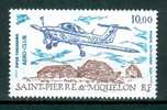 SAINT-PIERRE-ET-MIQUELON, 1991, N° 70**, Poste Aérienne, PA (Yvert Et Tellier), Aéro-Club Saint-Pierre, Piper Tomahawk - Unused Stamps