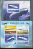 N)2002,KOREA, FIRST FLIGHT ZEPPELIN,MNH,S/SHEET+SHEET4 - Zeppelins