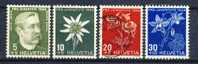 1944 Switzerland Pro Juventute Complete Set MH, One Stamp Is Used - Unused Stamps
