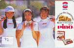 CHOCOLAT - CHOCOLATE Japan Phonecard (72) - Alimentation