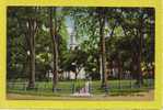 Green And Congregational Church, Falmouth, Cape Cod, Mass.  1930-40s - Cape Cod