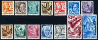 Germany 8N14-27 Mint Never Hinged French Occupation Of Wurttemberg Set From 1948 - Wurtemberg