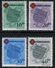 Germany 8NB1-4 Mint Never Hinged French Occupation Of Wurttemberg Red Cross Set From 1949 - Wurtemberg