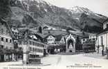 SUISSE - STANS - Dorfplatz Mit Winkelrieddenkmal Und Brunnen - Stans