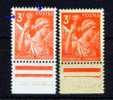 VARIETE  N° YVERT  655  TYPE IRIS  NEUFS LUXES   VOIR DESCRIPTIF - Unused Stamps