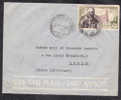 Sur Enveloppe PAR AVION Affranchissement 15f00 A.E.F. Seul - Lettres & Documents