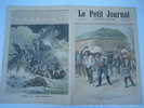 LE PETIT JOURNAL N° 0122 LNAUFRAGE DE LA BOURDONNAIS AU LARGE DE SAINTE MARIE DE MADAGASCAR + LE PARI DES COLTINEURS - Le Petit Journal