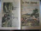 LE PETIT JOURNAL N° 0134 17/06/1893 TREMBLEMENT DE TERRE A THEBES + BATAILLE NAVALE - Le Petit Journal