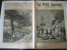 LE PETIT JOURNAL N° 0136 01/07/1893 LES FOUDROYES DE FONTAINEBLEAU + FEUX DE LA ST-JEAN EN BRETAGNE - Le Petit Journal