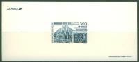 GRA3004 Volcan Puy De Dome Cathedrale Horloge Carillon Clermont Ferrand 3004 France 1996 Gravure Officielle - Horlogerie