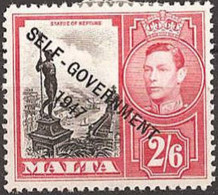 MALTA..1948..Michel # 211...MLH...MiCV - 16 Euro. - Malte (...-1964)