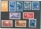 ROEMENIE  KLEIN LOT ZEGELS 1947/1952 ** - Unused Stamps