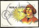 ASTRONOMY - NICOLAU COPERNICO - 1973 BRASIL  SOUVENIR SHEET Yvert # 32 - MINT (NH) - Astronomy