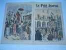 LE PETIT JOURNAL N° 0170  19/02/1894 MANIFESTATION ETUDIANTE + ROI DU DAHOMEY - Le Petit Journal