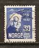 Norvege Norway 1932 Bjornson Obl - Oblitérés