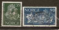 Norvege Norway 1963 FAO Freedom From Hunger Serie Complete Obl - Gebraucht