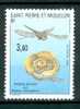 SAINT-PIERRE-ET-MIQUELON,     1992, N° 560** (Yvert Et Tellier),  Insecte, Fleurs, Nénuphar - Unused Stamps