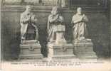 Postal MAGNY En VEXIN (oise) . Statues Nicolas III, IV Et Madaleine - Magny En Vexin