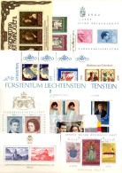 12 Blocks Liechtenstein Bl.6-9,11-15+ 797/8,830 KB** 68€ Wappen Papst Hb Topic Blocs Family M/s Wap Sheets Bf Fürstentum - Ungebraucht