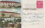 Piney Woods MS, Black Boarding School, On C1950s Vintage Curteich Linen Postcard, Laurence C. Jones - Negro Americana