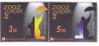 EUROPA CEPT 2002 . ( Croatie - 2. Timbres MNH** ) - Croatia - 2002
