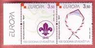 EUROPA CEPT 2007.  ( Croatie -  2. Timbres MNH** ) - Croatia ( Scouting , Scoutisme ) - 2007