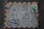 EDEA CAMEROUN EX COLONIE FRANCAISE MARCOPHILIE  ENVELOPPE LETTRE AVION AFF TIMBRE SEUL - Lettres & Documents