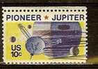 USA 1975 U.S. Unmanned Space Missions - 10c "Pioneer" Spacecraft Passing Jupiter FU - Used Stamps