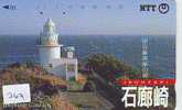 Telefonkarte Japan LEUCHTTURM (267) Télécarte Japon PHARE * VUURTOREN LIGHTHOUSE LEUCHTTURM FARO FAROL Phonecard - Lighthouses
