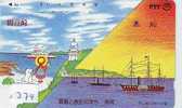 Telefonkarte Japan LEUCHTTURM (274) Télécarte Japon PHARE * VUURTOREN LIGHTHOUSE LEUCHTTURM FARO FAROL Phonecard - Lighthouses