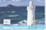 Telefonkarte Japan LEUCHTTURM (282) Télécarte Japon PHARE * VUURTOREN LIGHTHOUSE LEUCHTTURM FARO FAROL Phonecard - Lighthouses