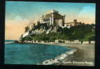 V0938 CARTOLINA ILLUSTRATA SICILIA CALTANISSETTA GELA CASTELLO FALCONARA SICULA FG. V. 1956 - Gela