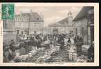 AUXONNE 21  LE MARCHE - LES ASPERGES EDITEUR PRELY + RARE VUE  DESTINATION ANNEMASSE - Auxonne