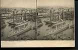 ITALIE COMPANIA NAPOLI Carte  STEREOSCOPIQUE Le Port- STEREOVIEW  LOT98 16 - Cartes Stéréoscopiques