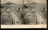 ITALIA- Compania Napoli Carte STEREOSCOPIQUE Le Pont Et Le Fort St-Elme- STEREOVIEW  LOT98 18 - Cartes Stéréoscopiques