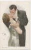 HARRISON FISHER, THE KISS, EX Cond. PC, Not Mailed, No 108, C. Scribner's Sons, R&N, - Fisher, Harrison