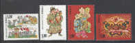 2009-2 CHINA Zhangzhou New Year Woodprints 4V - Chinees Nieuwjaar