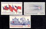 Tchécoslovaquie 1966 N°Y.T. : 1489 à 1491** - Unused Stamps