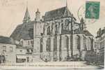 Cp , 89 , SAINT-JULIEN-du-SAULT , Abside De L'Église , Voyagée 1914 - Saint Julien Du Sault
