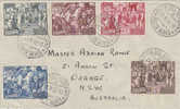 Vatican City-1952 Council Of Chalcedon  Cover Sent To Australia - Gebruikt