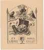 EX LIBRIS MARCEL COLLOT PAR RENEE COLLOT - Ex-libris