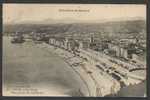 DF / 06   NICE   LA PLAGE   VUE PRISE DU CHATEAU   CIRCULEE EN 1905 - Places, Squares