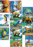 LES ANIMAUX EN DANGER   ++  10  STIKERS DIFFERENTS - Andere & Zonder Classificatie