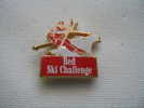 Pins Arthus Bertrand  Red Ski Challenge - Sports D'hiver