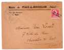 Marianne De Muller 15f Rouge Yvert 1011, Seul Sur LSI, Oblitération Cachet Manuel, Pas Courant - 1955-1961 Marianne (Muller)