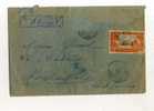 - FRANCE SEN?EGAL AFFRANCHISSEMENT COMPOSE (timbres Manquant) SUR ENVELOPPE DE 1940 POUR LA METROPOLE . TAMPON MILITAIRE - Covers & Documents