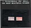 ITALY KINGDOM 1925 PNEUMATICA CENT. 20 E 40 SERIE COMPLETA USATA USED - Pneumatic Mail
